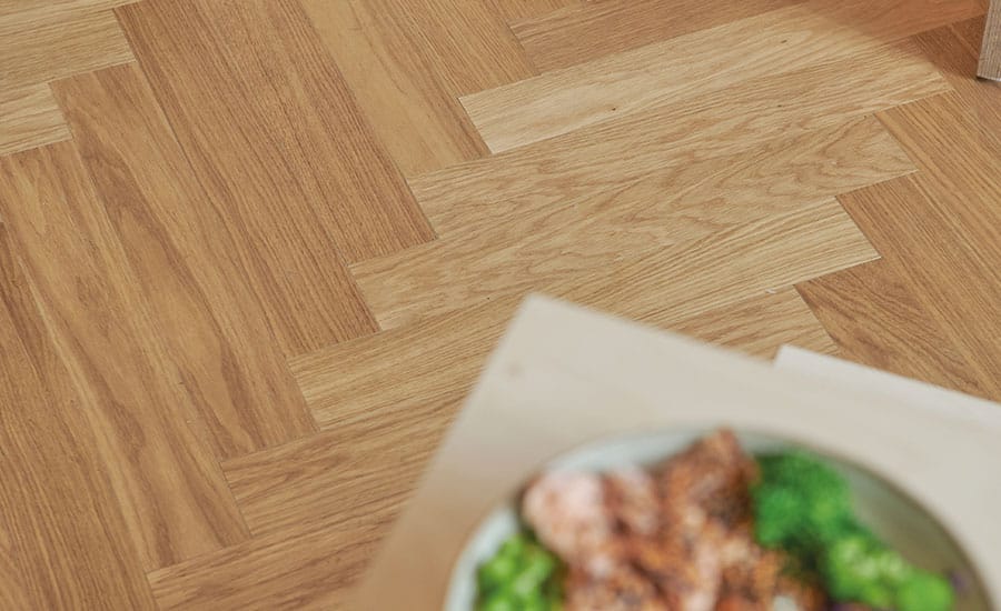 کفپوش هرینگبون