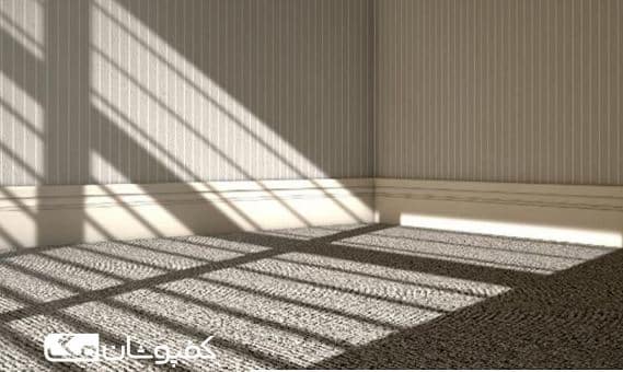 تاثیر نور آفتاب بر روی موکت