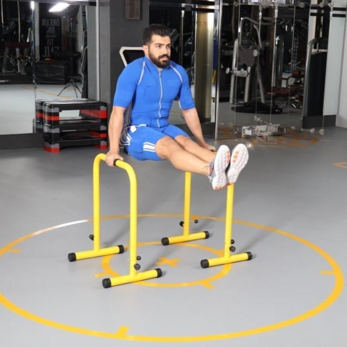 نمونه کار کفپوش پایافلور در باشگاه بدنسازی