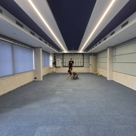 نمونه کار موکت طرح کاردیف در هواپیمایی هما