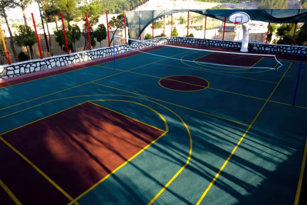 نمونه کار کفپوش گرانولی درجاریز