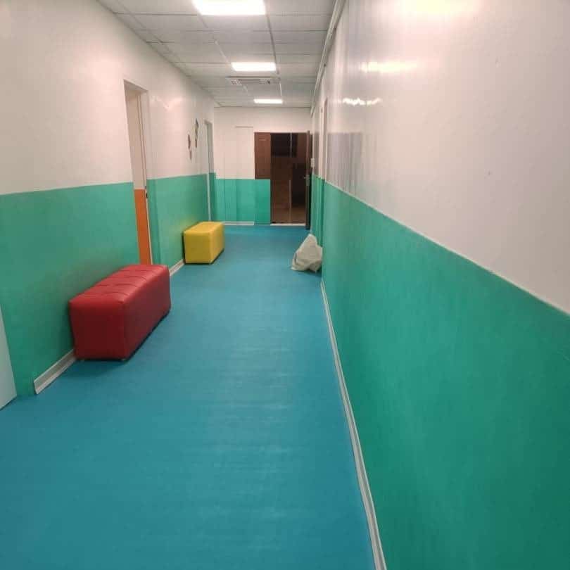 نمونه کار کفپوش فوم دار اسپاد در اتاق بازی